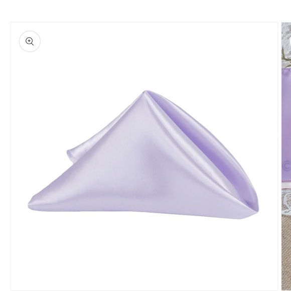 Other - Lavender Satin 20 x 20 Napkin (20)